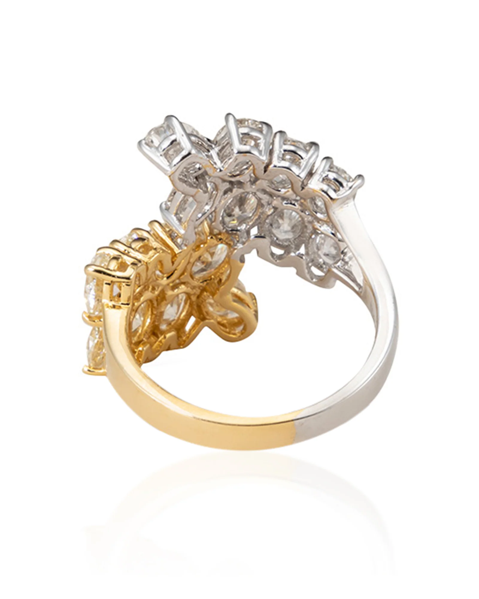 La DiaMantés  | Diamond Bloom Architectural Ring